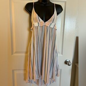 Belizin Stripe Cover Up Dress